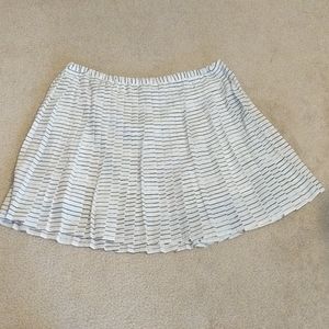 Banana Republic pleated mini skirt